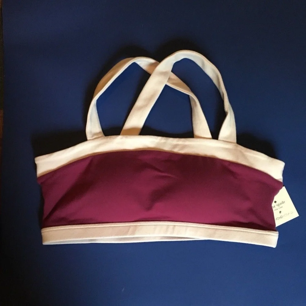 Kate Spade x Beyond Yoga Blocked Frame Sports Bra